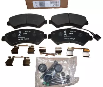 PSA4253.75 PSA4253.76 Plaquettes de frein avant Citroen Peugeot