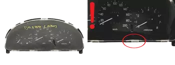 7880-4870 7881-3880 Bloc compteurs vitesse Daewoo