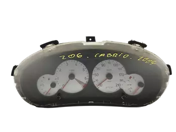 9656696380 Bloc compteurs vitesse Peugeot