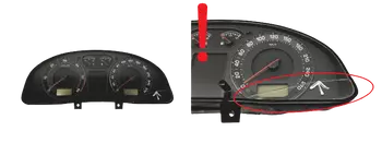 3U0920811A Bloc compteurs vitesse Skoda Diesel