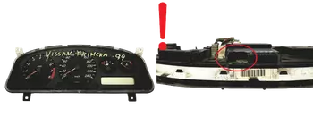 24810 9F605 Bloc compteurs vitesse Nissan