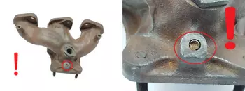 140062A000 Collecteur d’echappement Renault 3,5 V6  ( V4Y )