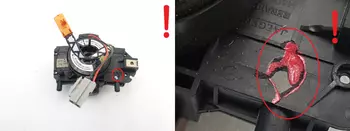 7701040728 7700840099 Rétracteur bande airbag Renault