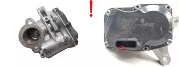 147100789R 147102408R Soupape  egr Mercedes-Benz Nissan Opel Renault 1,6 DCI R9M