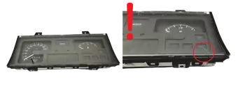 7700841348 Bloc compteurs vitesse Renault