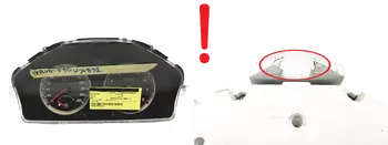 30786343 Bloc compteurs vitesse Volvo