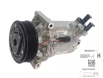 926008367R, 92600BV80A Compresseur de climatisation Dacia Nissan Renault 1,2 TCE DIG, 1,6 SCE LPG 16V