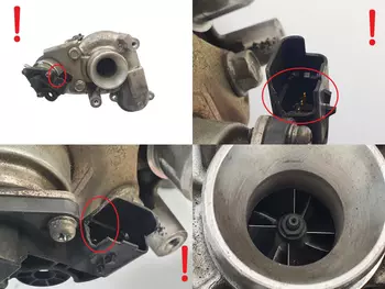 0375Q9 Turbocompresseur Citroen Ford Peugeot 1,6 HDI / 1,6 e-HDI 8 v / 1,6 TDCi / 1,4 HDI / 1,4 e-HDI 8H01 / 1,4 TDCi