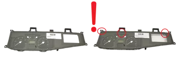 8200013676 C Bloc compteurs vitesse Renault Diesel