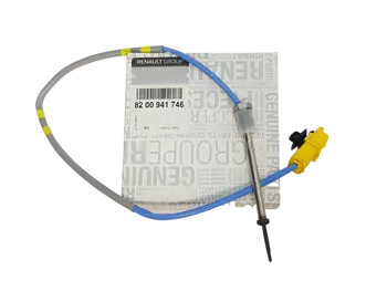 8200941746, 8200491543, Capteur de température de gaz d`echappement Nissan Renault