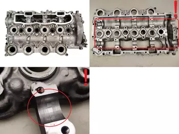 0200EH, 0200.EH La culasse Citroen Ford Peugeot Volvo 1,6 hdi 16v 1560 ccm  1,6 TDCi G8DB 1,6 D D4164T HHDA
