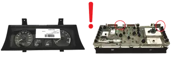 7700839928 H Bloc compteurs vitesse Renault