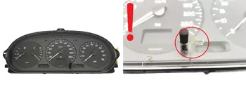 7700847784 Bloc compteurs vitesse Renault Diesel
