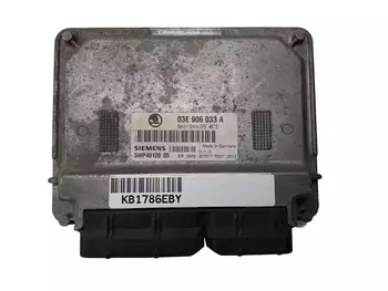 03E 906 033 A Calculateur ecu Skoda