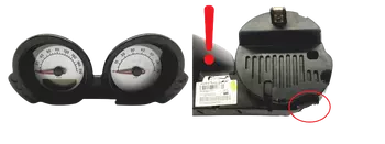 A4545402411 Bloc compteurs vitesse Smart