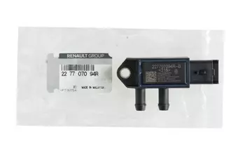 227707094R, 22770-00Q0D Capteur de pression des gaz d'echappement Dacia Renault