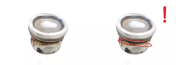 7700113638 7700108521 Piston moteur Renault 2,0 8v F3R 264 272 611 768 769 791796 797 798