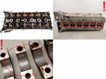 1436793 La culasse BMW 3.0 24V 306S3, 2.8 24V 286S2, 2,5 256S5, 256S4