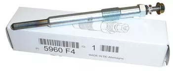5960.F4, 596064, Bougie de réchauffage Citroen Peugeot