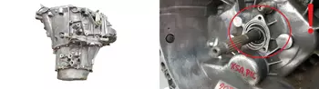 222232 2222.32 2223P1 Boîte de vitesse manuelle Citroen 2.0 HDI