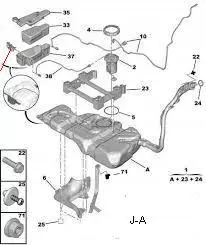 1525QR 9663038780   Pompe Citroen Peugeot