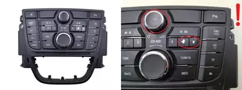 13362776, 132880721, Panneau de configuration Opel