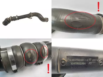 144601524R, 144600835R Tuyau de turbine Dacia Renault 1,5 dci