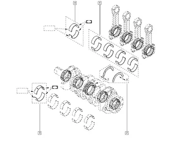 122076327R 122072940R Vilbrequin Opel Renault 2.3 dCi / 2.3 CDTI