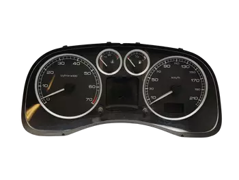 9647538280, Bloc compteurs vitesse Peugeot