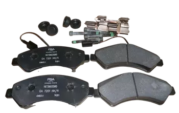 1612433680 1673603580 Plaquettes de frein Citroen Fiat Peugeot