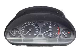 0263606271 6906890 Le compteur, compteur de vitesse, tableau de bord BMW