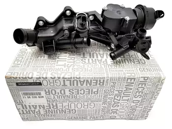 110603082R 110601073R Boitier thermostat d'eau moteur Renault _0.9 TCe / 1.2 TCe