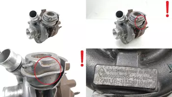8200646108 Turbocompresseur Renault 2,0 dCi