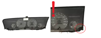 9624897280 AB Bloc compteurs vitesse Citroen