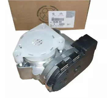 163669 1636.69 9672486980 Boitier papillon d’admission Citroen Peugeot 1.6 VTI / 1.6 THP / 1.6 16v