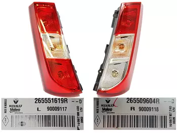 265551619R 265556730R Phare de voiture Dacia