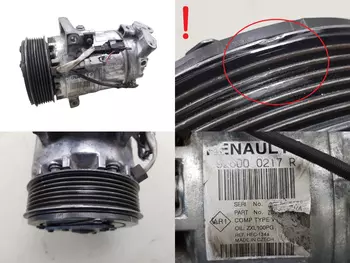 926000217R Compresseur de climatisation Renault 0,9 TCe / 1,2 TCe