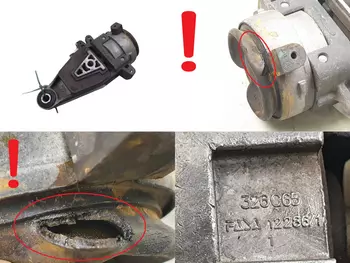 180676 Silent-bloc de moteur Citroen Peugeot 2.7 HDI  |  3.0 HDI