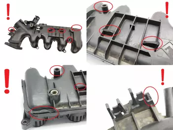 0361N3 0361.N3  Collecteur d’admission Citroen Ford Peugeot 1,6 HDI 16v 9HU  9HV 9HW 9HY 9H2 9H01 9HO2