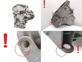 7701717852 Boîte de vitesse Renault 1,9 dci F9Q