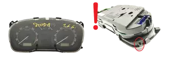 1U0920811B Bloc compteurs vitesse Skoda