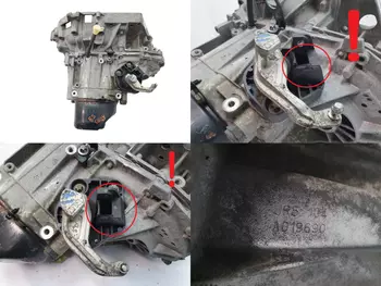 7701723235 Boîte de vitesse Renault 1,6 16V K4M