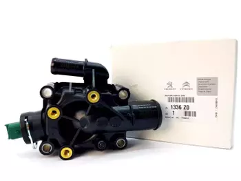 1336Z09647265980 Boitier thermostat d'eau moteur Citroen Peugeot 1.6 VTI / 1.6 THP / 1.6 16v