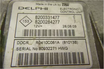 Sterownik Silnika 8200331477 Renault Clio II 2