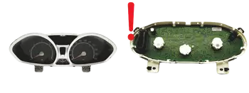VP8A6F-10894-BC Bloc compteurs vitesse Ford Diesel