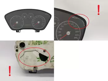 3M5T-10849-GI  Bloc compteurs vitesse Ford Diesel