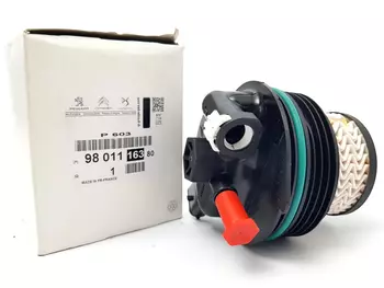 9801116380 9676133480 Boîtier filtre a carburant Citroen Ford Peugeot 2.0 HDI / 2.0 TDCI / 2.0 D