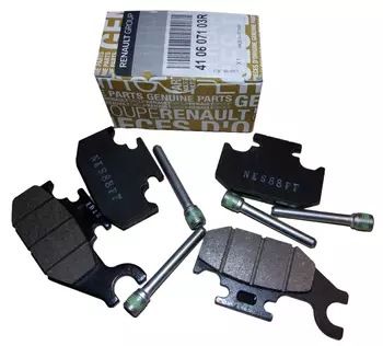 410607103R 410607828R Plaquettes de frein Renault