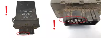 9625286880 Relais de ventilateur Citroen Peugeot